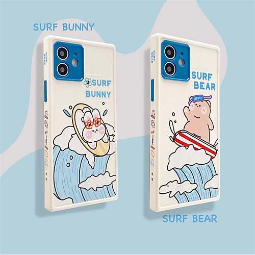 

Phone Case For Apple Back Cover iPhone 12 Pro Max 11 SE 2020 X XR XS Max 8 7 Shockproof Dustproof Cartoon TPU