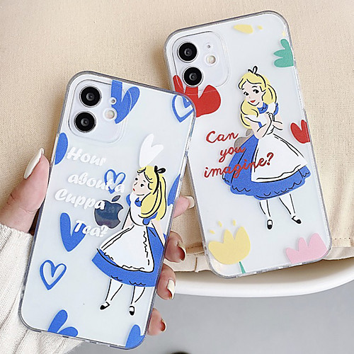 

Phone Case For Apple Back Cover iPhone 12 Pro Max 11 SE 2020 X XR XS Max 8 7 Shockproof Dustproof Cartoon TPU