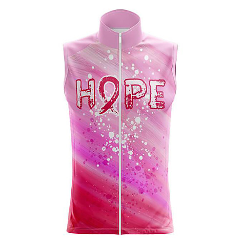 

21Grams Women's Sleeveless Cycling Jersey Summer Spandex Pink Gradient Bike Top Mountain Bike MTB Road Bike Cycling Quick Dry Moisture Wicking Sports Clothing Apparel / Stretchy / Athleisure