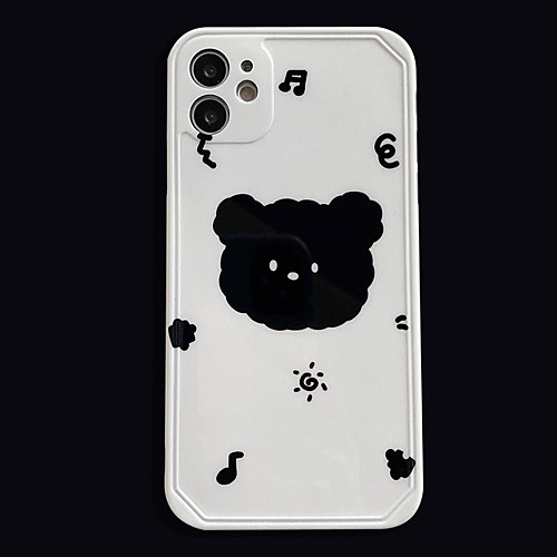 

Phone Case For Apple Back Cover iPhone 12 Pro Max 11 SE 2020 X XR XS Max iphone 7Plus / 8Plus Shockproof Dustproof Cartoon Graphic TPU