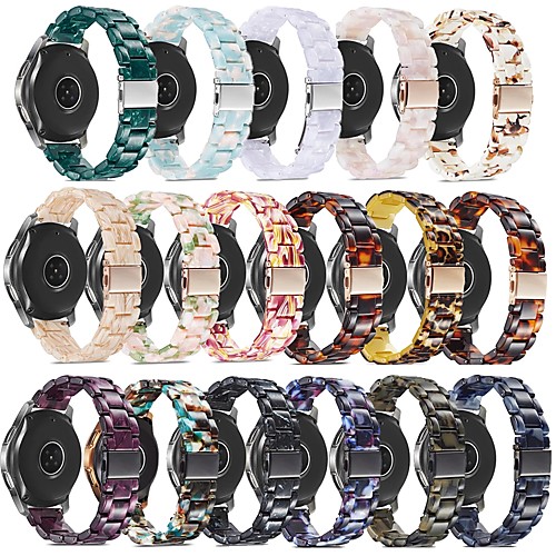 

Resin Watchband 22mm for Samsung Galaxy Watch 46mm Gear S3 Strap Bracelet Band for Huawei GT/GT2 Huami GTR 47mm