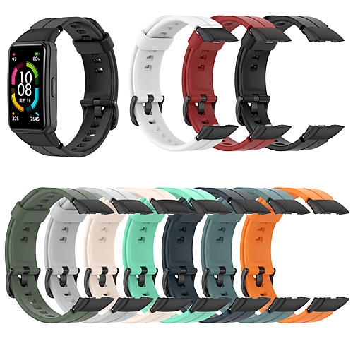 

Smart Watch Band for Huawei Sport Band Silicone Replacement Wrist Strap for Huawei Band 6