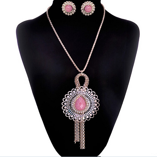 

May Polly New fashion jewelry set tassel women's Long Necklace