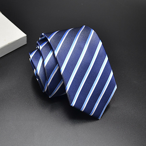 

Men's Party Necktie - Print Stylish / Pure Color