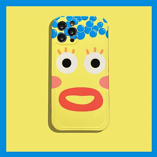 

Phone Case For Apple Back Cover iPhone 12 Pro Max 11 SE 2020 X XR XS Max 8 7 Shockproof Dustproof Cartoon TPU