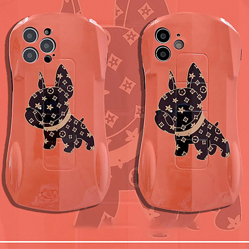 

Phone Case For Apple Back Cover iPhone 12 Pro Max 11 SE 2020 X XR XS Max 8 7 Shockproof Dustproof Cartoon Geometric Pattern Animal TPU
