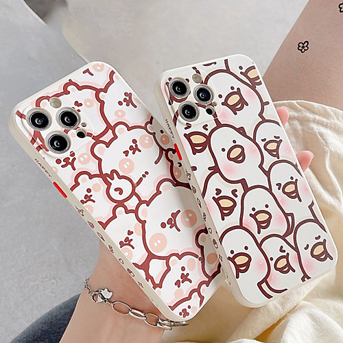 

Phone Case For Apple Back Cover iPhone 12 Pro Max 11 SE 2020 X XR XS Max 8 7 Shockproof Dustproof Cartoon TPU
