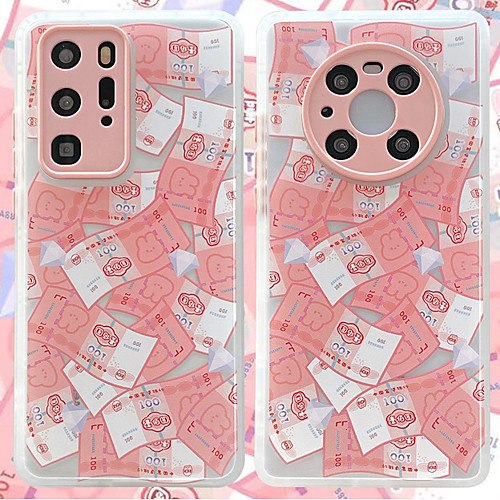 

Phone Case For Huawei Back Cover Nova 8 Pro Nova 8 P40 P40 Pro Mate 40 Mate 40 Pro Mate 30 Mate 30 Pro Shockproof Dustproof Geometric Pattern TPU