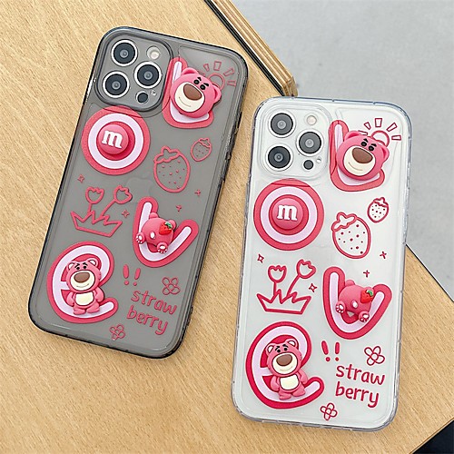 

Phone Case For Apple Back Cover iPhone 12 Pro Max 11 SE 2020 X XR XS Max 8 7 Shockproof Dustproof Cartoon TPU