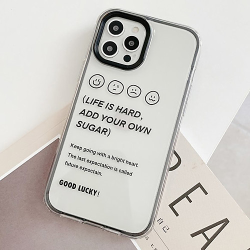 

Phone Case For Apple Back Cover iPhone 12 Pro Max 11 SE 2020 X XR XS Max iphone 7Plus / 8Plus Shockproof Dustproof Graphic TPU