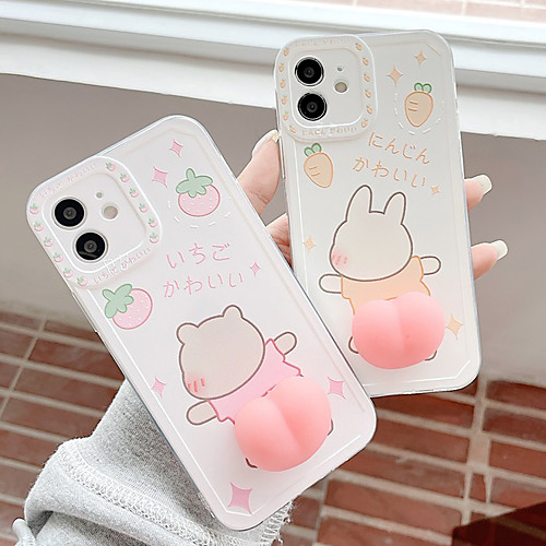 

Phone Case For Apple Back Cover iPhone 12 Pro Max 11 SE 2020 X XR XS Max 8 7 Shockproof Dustproof Cartoon TPU