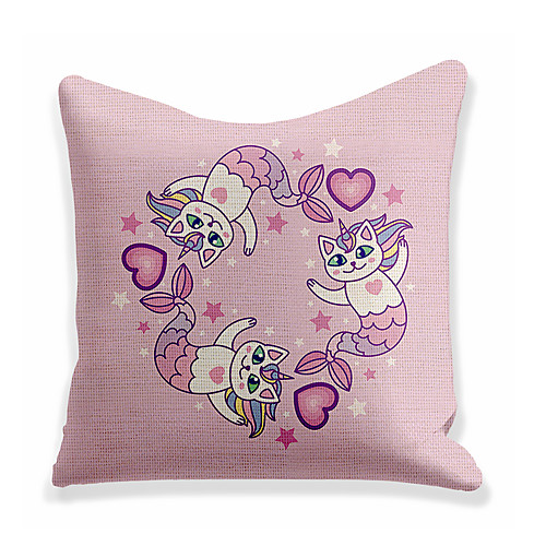 

Double Side Cushion Cover 1PC Faux Linen Soft Decorative Square Throw Pillow Cover Cushion Case Pillowcase for Sofa Bedroom Superior Quality Machine Washable