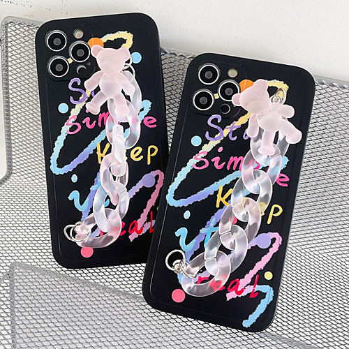 

Phone Case For Apple Back Cover iPhone 12 Pro Max 11 SE 2020 X XR XS Max 8 7 Shockproof Dustproof Graphic TPU