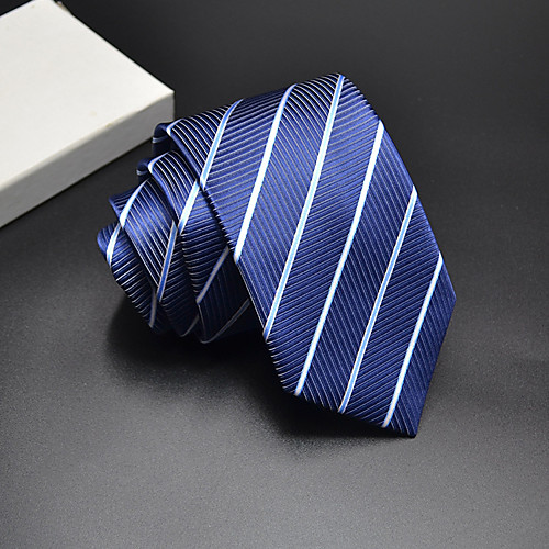 

Men's Party Necktie - Print Stylish / Pure Color