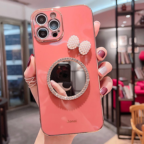 

Phone Case For Apple Back Cover iPhone 12 Pro Max 11 SE 2020 X XR XS Max 8 7 Shockproof Dustproof Solid Colored TPU