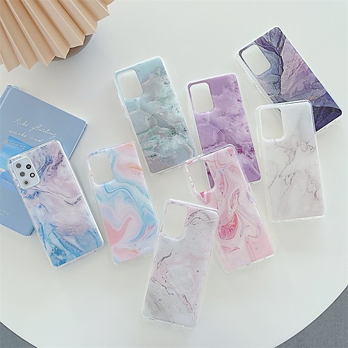 

Phone Case For Samsung Galaxy Back Cover S21 S21 Plus S21 Ultra S20 S20 Plus S20 ultra S20 FE 5G A71 5G Galaxy A71 A51 5G Shockproof Dustproof Marble TPU