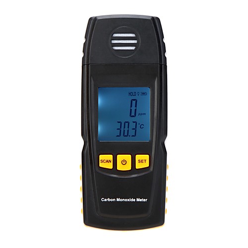 

Handheld Carbon Monoxide Meter with CO Gas Tester Monitor Detector Gauge 0-1000ppm GM8805