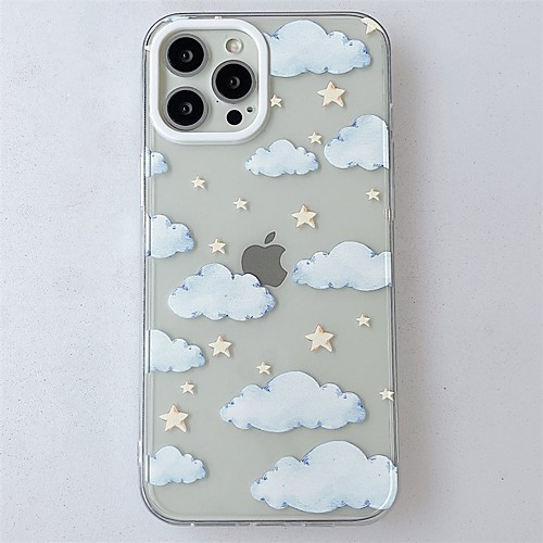 

Phone Case For Apple Back Cover iPhone 12 Pro Max 11 SE 2020 X XR XS Max 8 7 Shockproof Dustproof Cartoon Transparent TPU