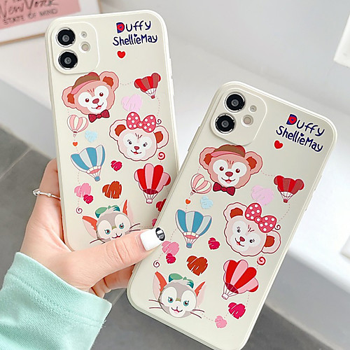 

Phone Case For Apple Back Cover iPhone 12 Pro Max 11 SE 2020 X XR XS Max 8 7 Shockproof Dustproof Cartoon Graphic TPU