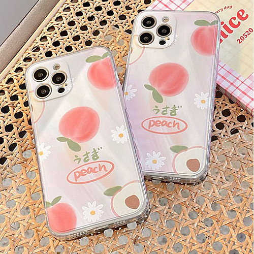 

Phone Case For Apple Back Cover iPhone 12 Pro Max 11 SE 2020 X XR XS Max 8 7 Shockproof Dustproof Geometric Pattern TPU