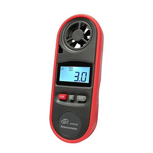 

Benetech GT8163 Anemometer Impeller Type Digital Wind Temperature Anemometer