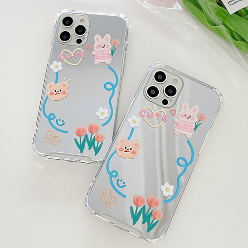 

Phone Case For Apple Back Cover iPhone 12 Pro Max 11 SE 2020 X XR XS Max 8 7 6 Shockproof Dustproof Cartoon TPU