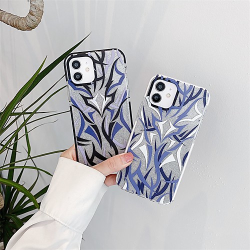 

Phone Case For Apple Back Cover iPhone 12 Pro Max 11 SE 2020 X XR XS Max 8 7 6 Shockproof Dustproof Geometric Pattern TPU