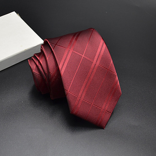 

Men's Party Necktie - Print Stylish / Pure Color