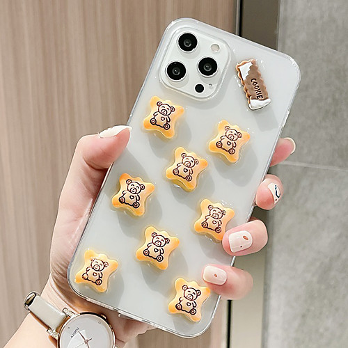 

Phone Case For Apple Back Cover iPhone 12 Pro Max 11 SE 2020 X XR XS Max 8 7 Shockproof Dustproof Food TPU