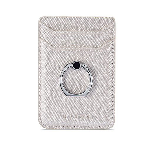 

Phone Case For Xiaomi Apple Samsung Galaxy Back Cover Universal Portable Card Holder Anti-lost Solid Colored Genuine Leather