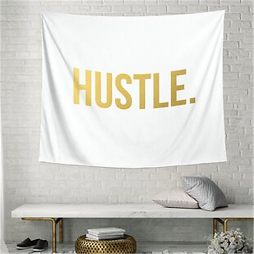 

Letters Wall Tapestry Art Decor Blanket Curtain Hanging Home Bedroom Living Room Decoration