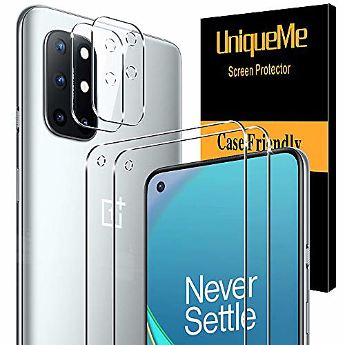 

[22 pack] camera lens protector and screen protector for oneplus 8t, termperd glass hd clear [anti-scratch] [bubble free]