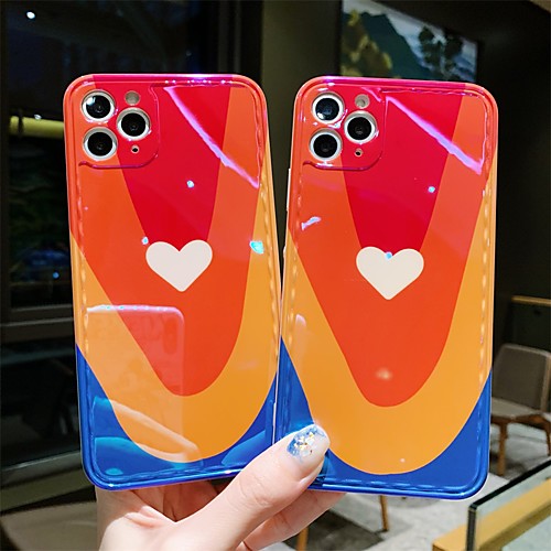 

Phone Case For Apple Back Cover iPhone 12 Pro Max 11 SE 2020 X XR XS Max 8 7 Shockproof Dustproof Heart TPU