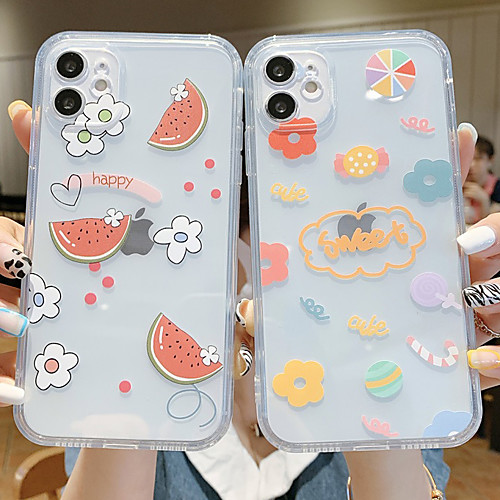 

Phone Case For Apple Back Cover iPhone 12 Pro Max 11 SE 2020 X XR XS Max 8 7 Shockproof Dustproof Graphic TPU