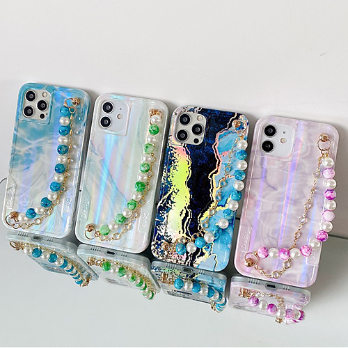 

Phone Case For Apple Back Cover iPhone 12 Pro Max 11 SE 2020 X XR XS Max 8 7 Shockproof Dustproof Geometric Pattern TPU