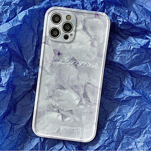 

Phone Case For Apple Back Cover iPhone 12 Pro Max 11 SE 2020 X XR XS Max 8 7 Shockproof Dustproof Marble TPU