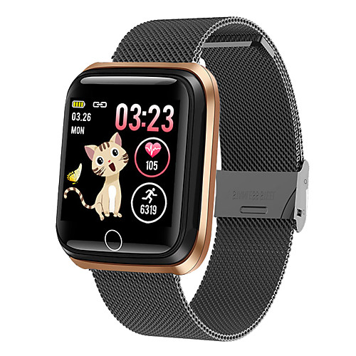 

LIGE BW0063 Smartwatch Fitness Running Watch Bluetooth Pedometer Sleep Tracker Heart Rate Monitor Long Standby with Camera Call Reminder IP 67 37mm Watch Case for Android iOS Men Women