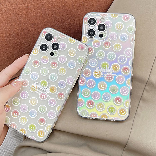 

Phone Case For Apple Back Cover iPhone 12 Pro Max 11 SE 2020 X XR XS Max 8 7 Shockproof Dustproof Geometric Pattern TPU