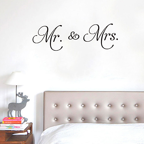 

aliexpress hot sale wish hot selling mr&mrs english living room wall stickers bedroom stickers decorative stickers qy509