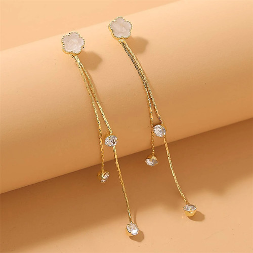 

Women's Drop Earrings Earrings Classic Wedding Birthday Elegant Fashion Classic Holiday Imitation Pearl Imitation Diamond Earrings Jewelry Silver For Gift Formal Date Vacation Promise 1 Pair
