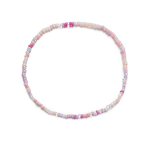

Women's Girls' Choker Necklace Beaded Necklace Handmade Simple Fashion European Sweet Imitation Pearl Blushing Pink 40 cm Necklace Jewelry 1pc For Party Evening Street Birthday Party Beach Festival