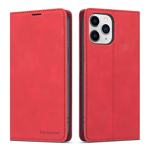 

Phone Case For Apple Full Body Case iPhone 12 Pro Max 11 SE 2020 X XR XS Max 8 7 6 Wallet Card Holder Shockproof Solid Colored PU Leather