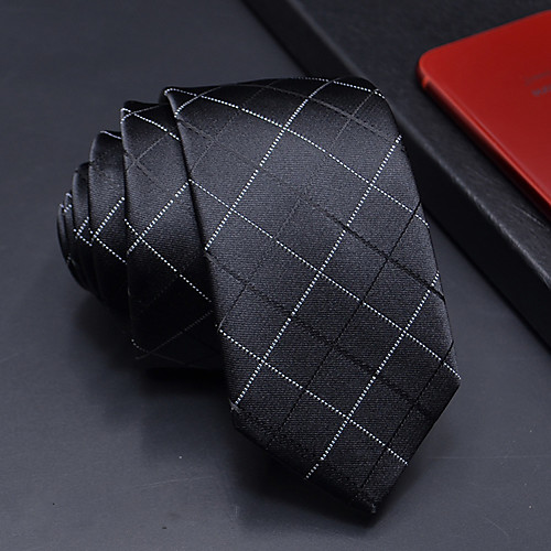 

Men's Party Necktie - Solid Colored Print