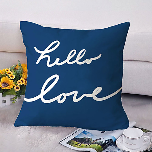 

Slogan Double Side Cushion Cover 1PC Soft Decorative Square Throw Pillow Cover Cushion Case Pillowcase for Bedroom Livingroom Superior Quality Machine Washable Outdoor Cushion for Sofa Couch Bed Chair