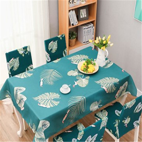 

Tablecloth Waterproof Scald-proof Oil-proof and Wash-free Fabric Disposable Cotton and Linen Tablecloth for Coffee Table for Outdoor and Indoor Use