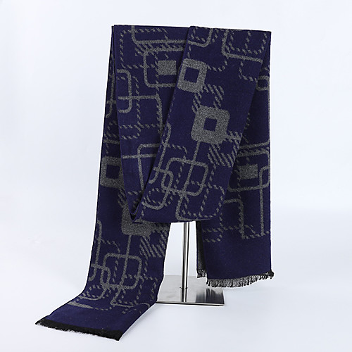 

Men's Rectangle Scarf Daily Wear As Per Picture Scarf Print
