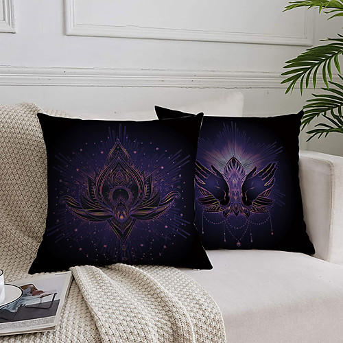 

Tarot Divination Double Side Cushion Cover 2PC Soft Decorative Square Throw Pillow Cover Cushion Case Pillowcase for Bedroom Livingroom Superior Quality Machine Washable Outdoor Cushion for Sofa Couch Bed Chair