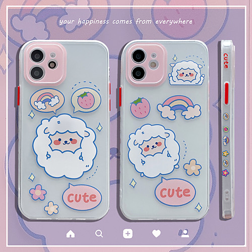 

Phone Case For Apple Back Cover iPhone 12 Pro Max 11 SE 2020 X XR XS Max 8 7 Shockproof Dustproof Cartoon TPU