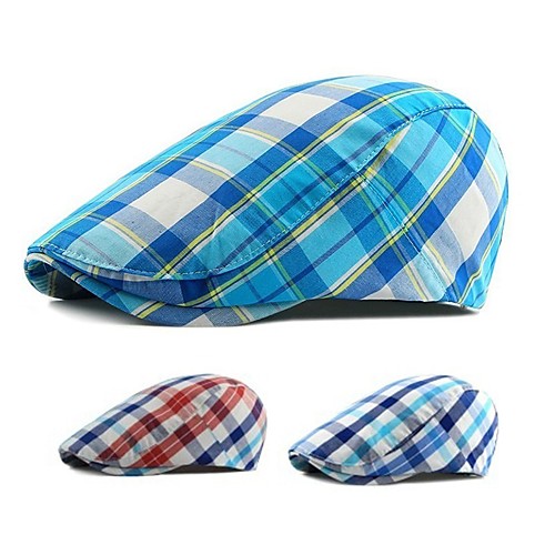

Men's Protective Hat Party Dailywear Classic Retro Color Block Black Hat