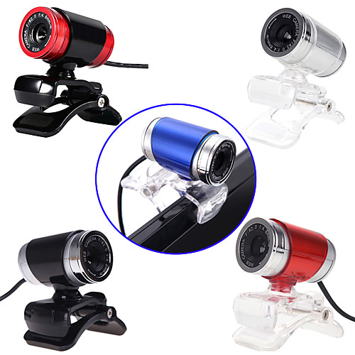 

USB2.0 12 Megapixel HD Camera Web Cam with MINI Mic Clip-on for Laptop Desktop Computer PC